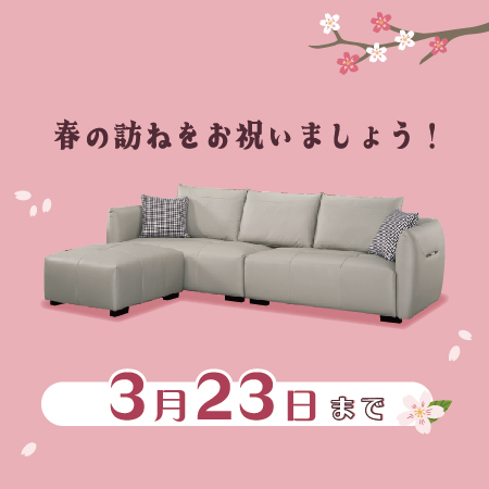 春の訪ねをお祝いましょう！